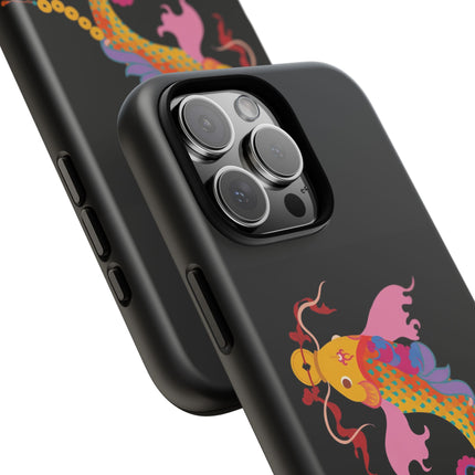 Golden Koi Phone Case – Lucky Swim & Vibrant Fortune