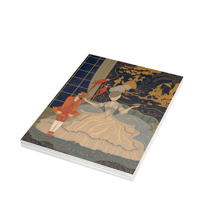 🦜🌙 The Midnight Parlor Postcard Bundles – Art Deco Fashion Illustration
