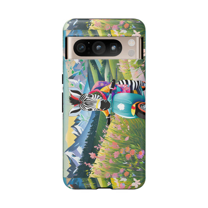 Stripes on Wheels Phone Cases