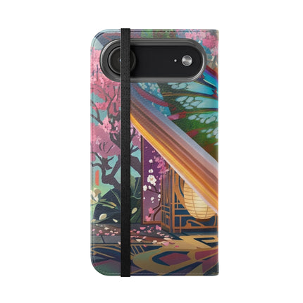 🦊🦋 Cyber Kitsune Butterfly Guardian Phone Case – Neon Magic & Digital Dreams