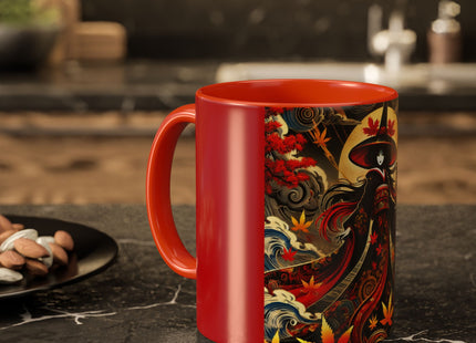 Kabuki Witch Colorful Mugs (11oz, 15oz)
