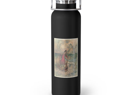 Rita Rides on the Dolphin by Warwick Goble Copper Vacuum Insulated Bottle, 22oz