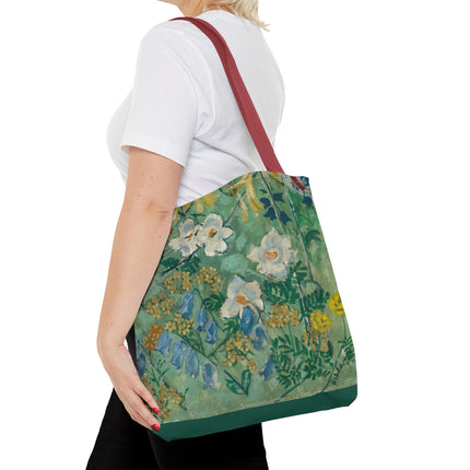 Flowers by August Babberger Tote Bag (AOP)