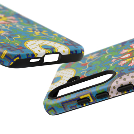 Chinese Floral Illustration by Owen Jones Phone Cases