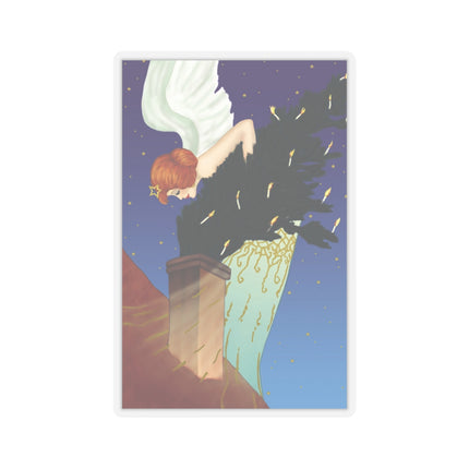 The Christmas Angel Kiss-Cut Stickers (4 Sizes)