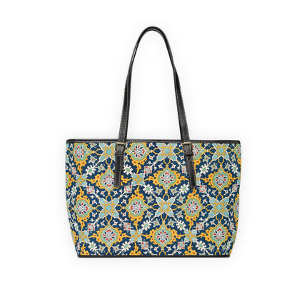 Arabesques by Émile Prisse d'Avennes PU Leather Shoulder Bag