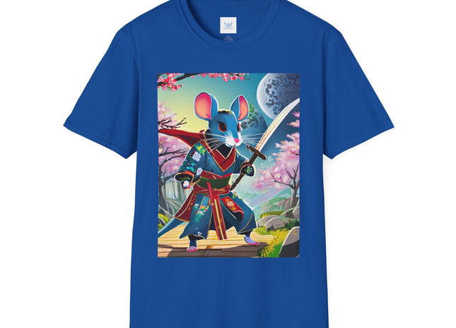 Cyber Samurai Rat Softstyle T-Shirt