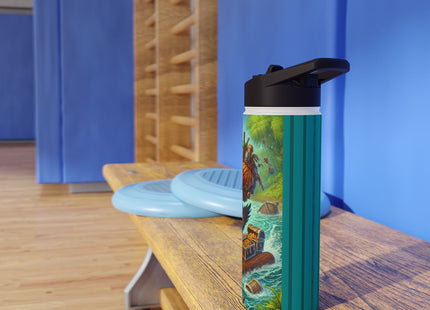 The Daring Drake Stainless Steel Water Bottle, Standard Lid