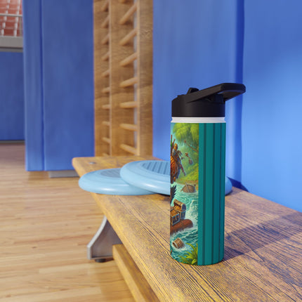 The Daring Drake Stainless Steel Water Bottle, Standard Lid
