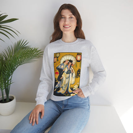 Golden Embrace Heavy Blend™ Crewneck Sweatshirt