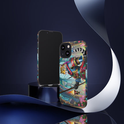 Cyberpunk Leopard Phone Cases