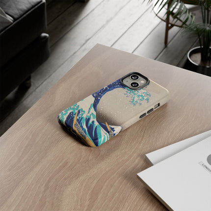 The Great Wave off Kanagawa by Katsushika Hokusai Phone Cases