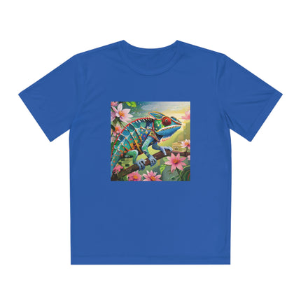 Camouflage Chameleon Youth Competitor Tee