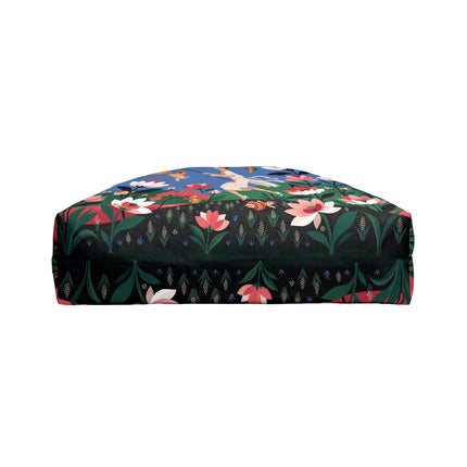🪁🌺 The Lady Of The Flying Garden Weekender Tote Bag – Art Deco Floral Fantasy