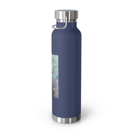 Beautiful Shells by Virginia Frances Sterrett Copper Vacuum Insulated Bottle, 22oz