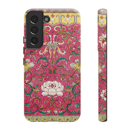 Pink Floral Pattern by Owen Jones Phone Cases