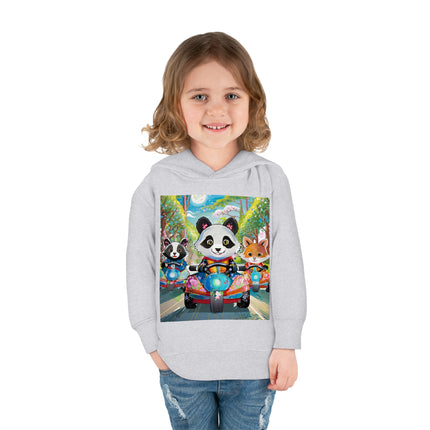 Bumper Car Bonanza Toddler Pullover Fleece Hoodie