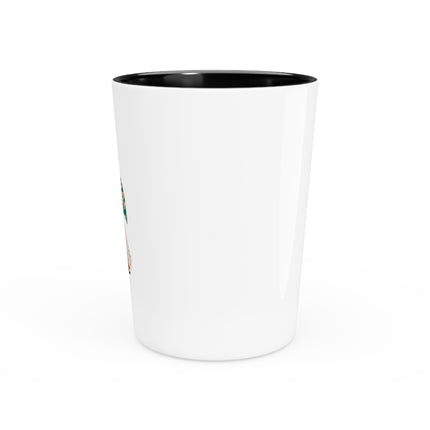 Japanese Woman by Hosoda Eishi Ceramic Shot Glass