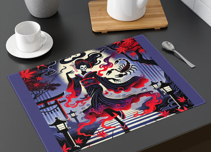 Halloween Sorceress Placemat, 1pc