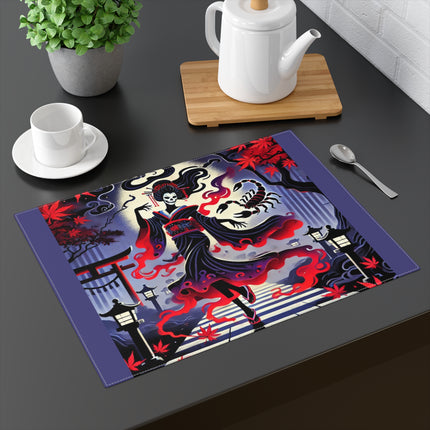 Halloween Sorceress Placemat, 1pc