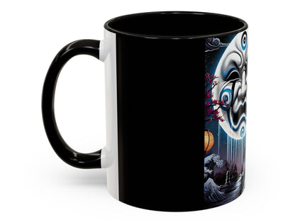 Geisha’s Black Ink Tears Colorful Mugs (11oz, 15oz)