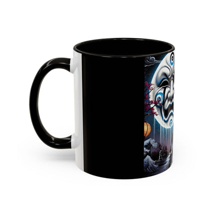 Geisha’s Black Ink Tears Colorful Mugs (11oz, 15oz)