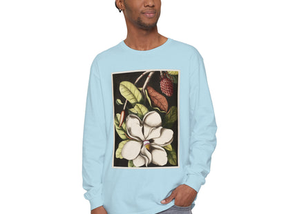 Natural History Plate 61 by Mark Catesby Garment-dyed Long Sleeve T-Shirt