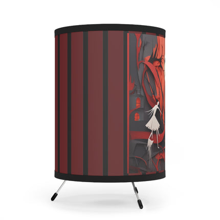 Halloween Night Scene Tripod Lamp