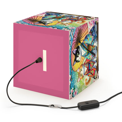 Kimono Kitties Light Cube Lamp