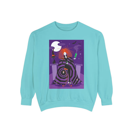 Mystic Elegance Unisex Garment-Dyed Sweatshirt