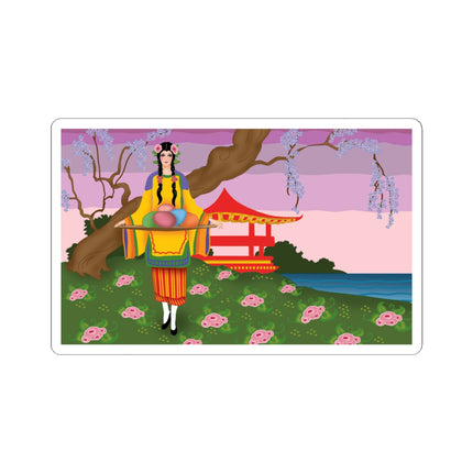 Elegance and Blooms Kiss-Cut Stickers (4 Sizes)