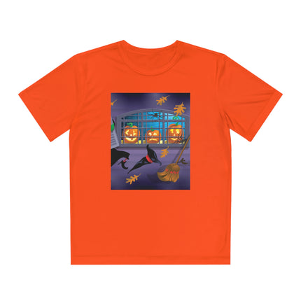 Whimsical Halloween Mischief Youth Competitor Tee