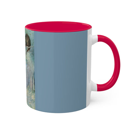 “I growl when I’m pleased, and wag my tail when I’m angry” by Sir John Tenniel Colorful Mugs, 11oz