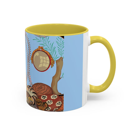Minuit … ou l’appartement à la mode by George Barbier Colorful Mugs (11oz, 15oz)