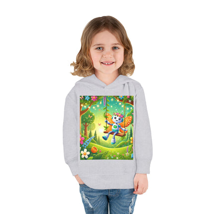 Robot Fairy Toddler Pullover Fleece Hoodie