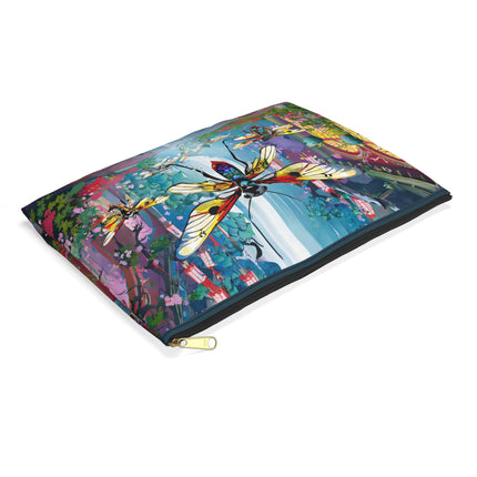 Neon Swarm Pencil Case