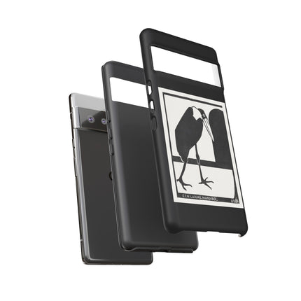A Lame Marabou by Samuel Jessurun de Mesquita Phone Cases