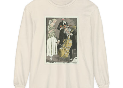 O Maitre el Relicario by Fernand Siméon Garment-dyed Long Sleeve T-Shirt