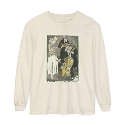 O Maitre el Relicario by Fernand Siméon Garment-dyed Long Sleeve T-Shirt