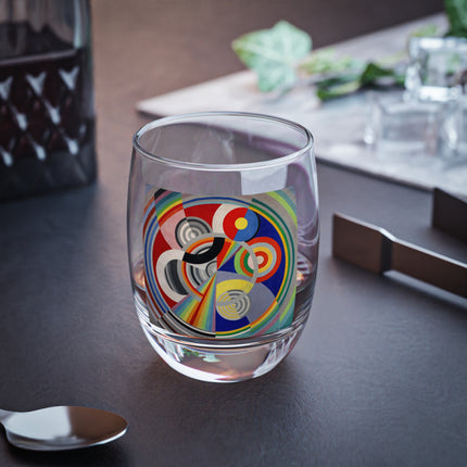 Rythme No. 1 by Robert Delaunay Whiskey Glass