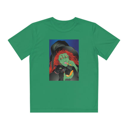 Mirror, Mirror A Witch's Touch Youth Competitor Tee