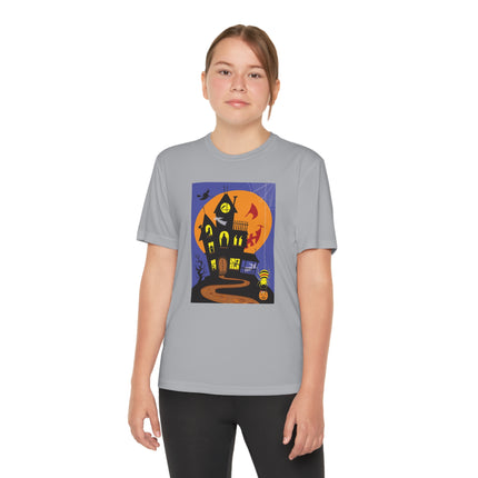 Halloween Night at the Haunted House Youth Competitor Tee