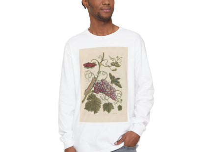 Botanical Pl.49 by Maria Sibylla Garment-dyed Long Sleeve T-Shirt