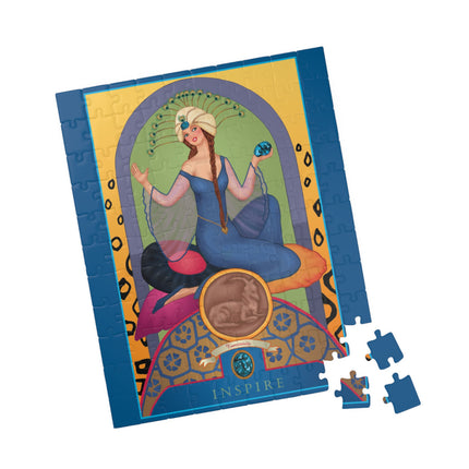 December & Tanzanite (from the Gem Series) by Sofia Chiostri Puzzle (110, 252, 500-Piece)