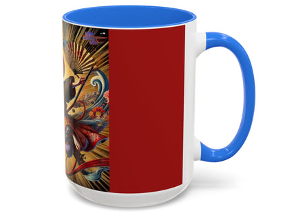 Theatrical Mouse on a Mission Colorful Mugs (11oz, 15oz)