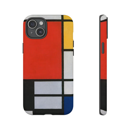 Composition with Red, Yellow, Blue, and Black by Piet Mondrian Phone Cases