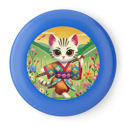 Samurai Kitten Wham-O Frisbee – Bold Strides & Honorable Blades