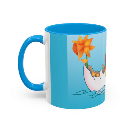 A Rooster's Seafaring Adventure Colorful Mugs, 11oz