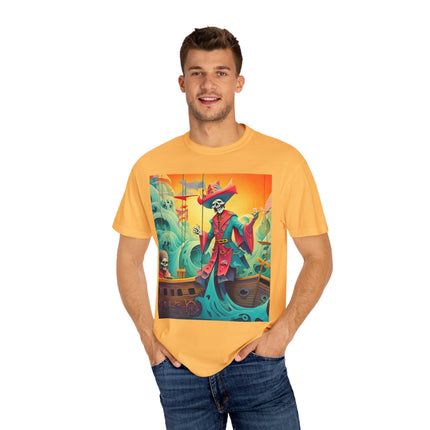 Skeleton Crew of the Misty Seas Unisex Garment-Dyed T-shirt
