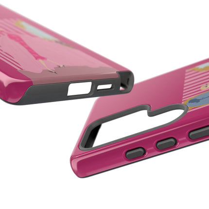 Lady in Pink Phone Case – Graceful Sophistication